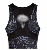 Breathing Muscle Shirtwaist Fitness Apparel