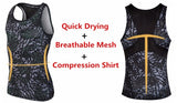 Breathing Muscle Shirtwaist Fitness Apparel