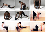 Metal Bearing Double Wheels Roller