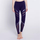 Mesh Panels Yoga Pants