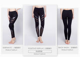 Mesh Panels Yoga Pants