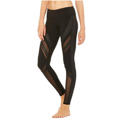 Mesh Panels Yoga Pants