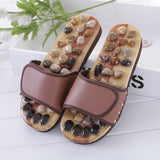 Pebble Stone Foot Massage Slippers