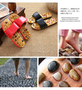Pebble Stone Foot Massage Slippers