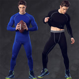Fitness Clothing Set Compression Suit
