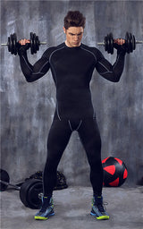 Fitness Clothing Set Compression Suit