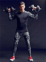 Fitness Clothing Set Compression Suit