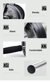 Resilient Double Wheels AB Roller