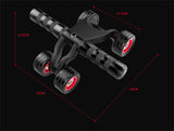 Four-Wheels Abdominal Rollers For Home