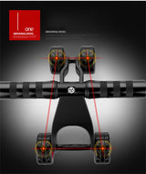 Four-Wheels Abdominal Rollers For Home