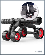 Four-Wheels Abdominal Rollers For Home