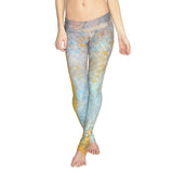 Retro Mermaid Leggings Fitness Apparel