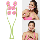 Portable Face Flower Shape Massager
