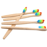 Rainbow Bamboo Toothbrush Oral Care