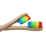 Rainbow Bamboo Toothbrush Oral Care