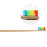Rainbow Bamboo Toothbrush Oral Care