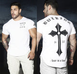 T-shirt Muscular Fitness Workout Apparel