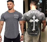 T-shirt Muscular Fitness Workout Apparel