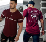 T-shirt Muscular Fitness Workout Apparel