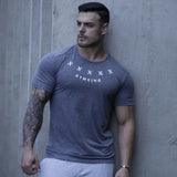 T-shirt Muscular Fitness Workout Apparel