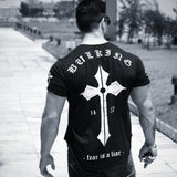 T-shirt Muscular Fitness Workout Apparel