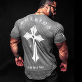 T-shirt Muscular Fitness Workout Apparel