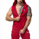 Men's Hooded Sweatshirt Fitness Apparel