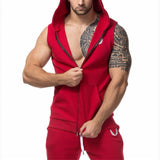 Men's Hooded Sweatshirt Fitness Apparel