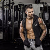 Men's Hooded Sweatshirt Fitness Apparel