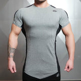 Army Green Splicing Fitness Apparel